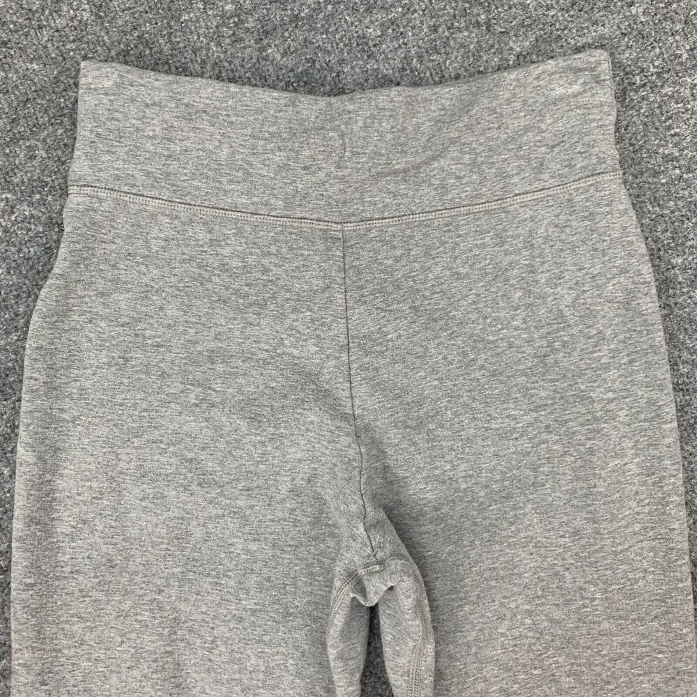 Nike Capri Sweatpants Girls L Large Gray Dri Fit Victory Cotton Nylon Blend Pant